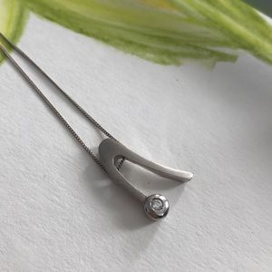 14k necklace with pendant